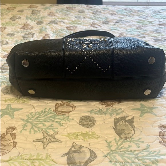 Michael Kors Black Studded Women's Bag - Picture 3 of 12